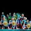 小荷风采我们的田野女童表演服斗笠，道具儿童民族现代舞蹈演出服装