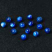 收藏级保真天然蓝晶石散珠diy手工饰品，配件手链隔珠子手串半成品