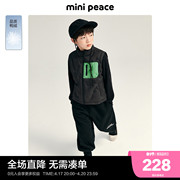 minipeace太平鸟童装男童，羽绒马甲秋冬撞色羽绒，马夹洋气潮酷