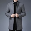 羊绒大衣男中长款韩版呢子双面呢秋冬季加厚毛呢外套商务休闲风衣