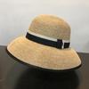 出口高端  日系 经典赫本钟型女帽 可折可调夏帽大沿防晒遮阳帽