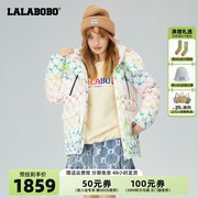 设计师潮牌lalabobo2022今年流行冬装外套，冬季羽绒服