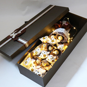 情人节11小熊11巧克力花束礼盒送男女朋友闺蜜生日表白走心礼物