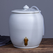 陶瓷水缸大号陶瓷储水罐，酒缸带龙头净水缸，茶水缸陶瓷10升15升25升