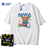 NASA GAME联名款2024纯棉短袖t恤男女潮牌上衣情侣装T恤L