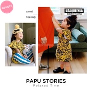 上海芬兰 PAPU STORIES 春夏女童有机棉可爱淑女连衣裙