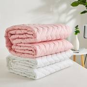仔普北欧 全棉加厚夹棉床笠柔软纯棉一圈式床垫保护套1.5米1.8m