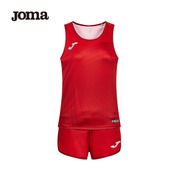 JOMA荷马女士足球服无袖飞盘比赛服套装田径运动服套装训练服背心