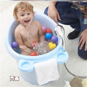 小童大桶男童小孩洗澡桶中童泡，澡盆泡澡缸儿童女童全身用品圆桶