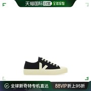 香港直邮Veja 女士 Wata II 黑色帆布运动鞋 PL0101397B