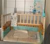 定制婴儿床bb床护栏，加高儿童床栏增高宝宝防护栏，实木加高围栏杆