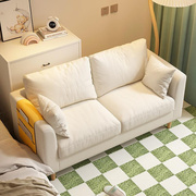 沙发客厅出租房屋公寓卧室服装店网红简易单人双人布艺小户型沙发