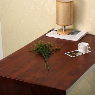 红木木纹贴纸仿木防水壁纸自粘家具原木板柜子桌面翻新贴木门橱贴