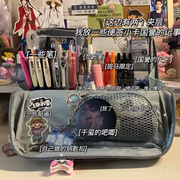 日本haco笔袋学生大容量，笔盒女包中包，日系铅笔盒多功能