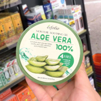 韩国esfolio芦荟胶300ml面膜补水保湿啫喱清爽水润晒后修护