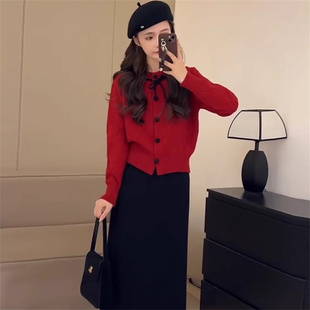 女新款欧洲站大朗独特小个子正品深秋毛衣大佬外套不起球初冬上衣