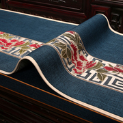 中式沙发垫子红木家具坐垫，沙发巾高档防滑靠背，巾盖布套罩四季通用
