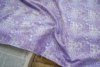 优雅淡紫色慵懒风女装甜美连衣裙春秋服饰碎花原宿花束装饰包花布