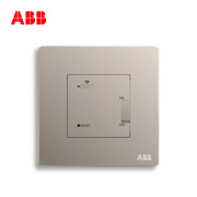ABB开关插座面板 轩致无边框朝霞金色 带POE功能WIFI插座AF335-PG