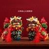 老北京石狮子摆件泥人龙摆件中国风送老外旅游纪念品特色出国