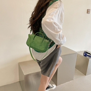 李茶自制腋下包女包韩版小众设计斜跨包手提小包2023款单肩法棍包