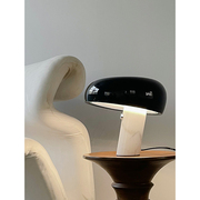 keijo高级感意式极简台灯蘑菇，北欧大理石卧室床头书房装饰后现代