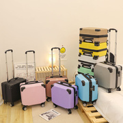 密码旅行箱小型轻便行李箱，收纳时尚登机箱，万向轮拉杆箱可爱小皮箱