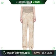 香港直邮潮奢cmmnswdn男士灰白色gene牛仔裤，m20w475