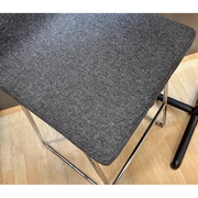 IKEA宜家里劳奈斯吧台凳镀铬刚纳瑞德深灰色76厘米高脚椅家用凳子