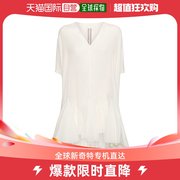 香港直邮rickowens女士，newdivine褶饰棉质，迷你连衣裙
