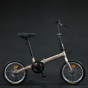三河马16寸可折叠超轻便携男女款学生小轮单车成人儿童单速自行车