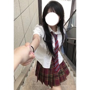 JK制服衬衫上衣女短袖夏季学院风绑带收腰泡泡袖白色辣妹衬衣