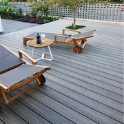 塑木木塑户外地板室外生态木庭院露台防腐木碳化木 菠萝格围栏