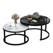圆形茶几钢化玻璃小圆茶，桌子现代简约小户型，客厅家用创意沙发边几