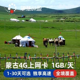 外蒙古国电话卡4g手机wifi上网卡，5781015天3g无限流量旅游