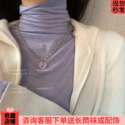 时尚个性短款朋克风金属冷淡钛钢蝴蝶仙女夜店chocke锁骨链女项链