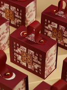 喜糖盒结婚专用礼盒空盒婚礼，创意喜糖袋，订婚装费列罗糖果包装盒子