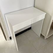 IKEA宜家百灵梳妆台白色现代简约卧室多功能收纳一体式化妆桌