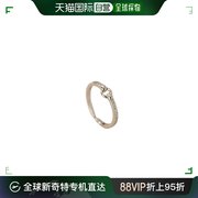韩国直邮monsieurbong亮白色链条开口银，戒指s925