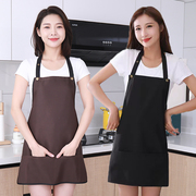 小个子围裙女士时尚厨房家用纯棉餐饮专用饭单2023网红工作服