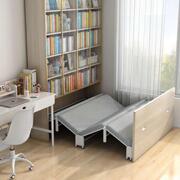 隐形床家用小户型一米二可伸缩折叠床单人卧室书房隐藏床衣柜一体