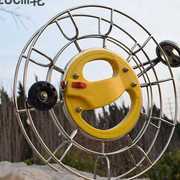 2023不锈钢风筝轮支架背带挂在身上的省力的风筝轮配件