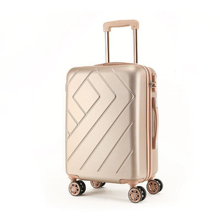 印刷logo密码拉链拉杆箱 abs24寸化妆箱旅行子母行李箱20寸登机箱