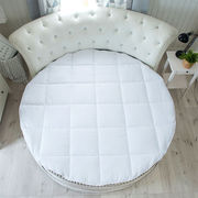 加厚22米圆床垫宾馆酒店2m圆床褥子圆形床垫防滑保护垫被褥圆床