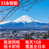 日本电话卡4g上网卡7天等手机卡旅游东京大阪冲绳可选3g无限流量