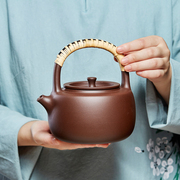 宜兴紫砂烧茶壶提梁煮茶烧水壶，电陶炉煮水蒸茶器，电热茶炉陶瓷茶具