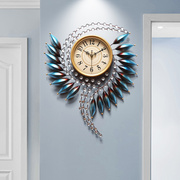 欧式挂钟客厅家用钟表，现代创意时钟时尚潮流，简约大气艺术挂表大号