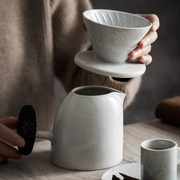 外贸陶瓷出口欧洲高品质奶缸陶瓷咖啡奶杯奶壶奶盅拉花奶壶花瓶