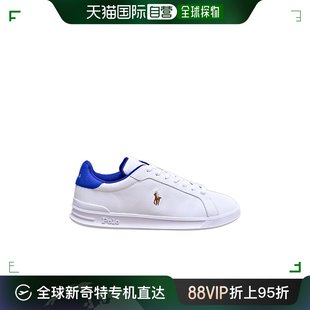 香港直邮Polo Ralph Lauren拉夫 劳伦白色运动鞋男士低帮舒适