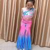 儿童傣族舞蹈服装演出服女泰国西双版纳云南民族风，孔雀舞艺考裙子